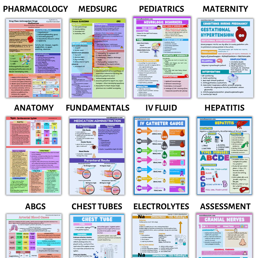 The Nursing Mega Bundle